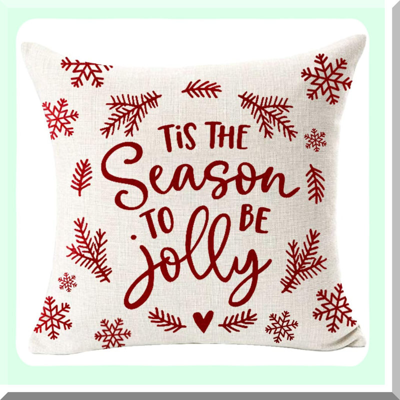 Snowflake Blessing Winter Pillowcase Set