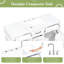 Meuble-lavabo 48 po avec comptoir en composite, meuble-lavabo autoportant à 4 tiroirs, 2 portes, tablettes réglables et poignées noires-878877407