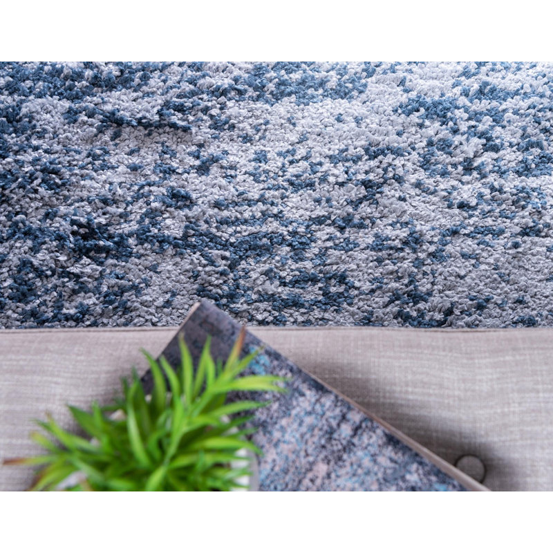 Dejsha Shag Area Rug, Rectangle 122 x 183cm
