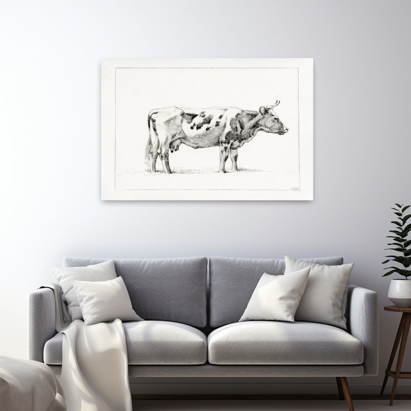 Vache debout, H 48 po x l 32 po