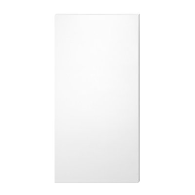Panneau en plastique PEHD, paquet de 1 panneau en plastique de polyéthylène haute densité, panneaux en plastique personnalisables de 24 po x 48 po et 1/2 po d'épaisseur, pour bricolage, équipement industriel robuste, blanc