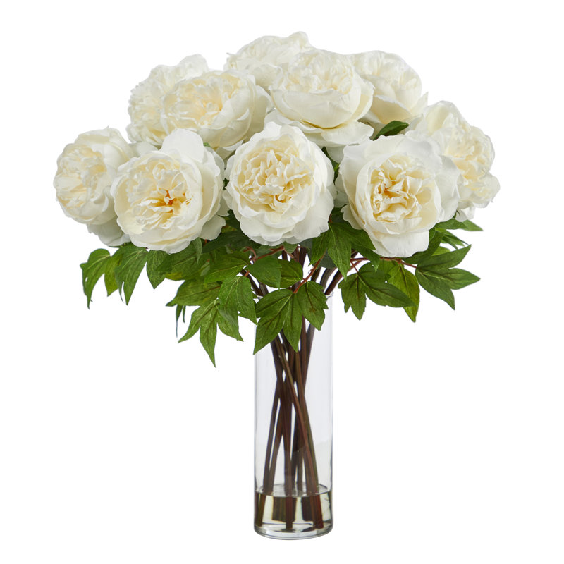 Arrangement floral avec pivoines Arelious