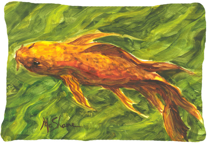 Coussin intérieur / extérieur Koi