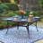 Emy 8 - Person 60" Square Outdoor Dining Set with Reclining Chair-1381593828
