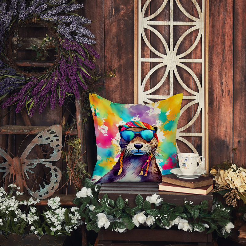 Coussin Hippie, H 14 po x l 14 po