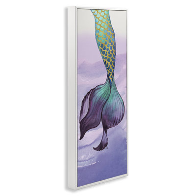 «Glam Accent Mermaid Tail», art de la giclée encadrée par Elizabeth Medley