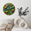 Horloge de perroquet tropical