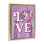 Cadre flottant Love Love Disco Heart, par Courtney Morgenstern
