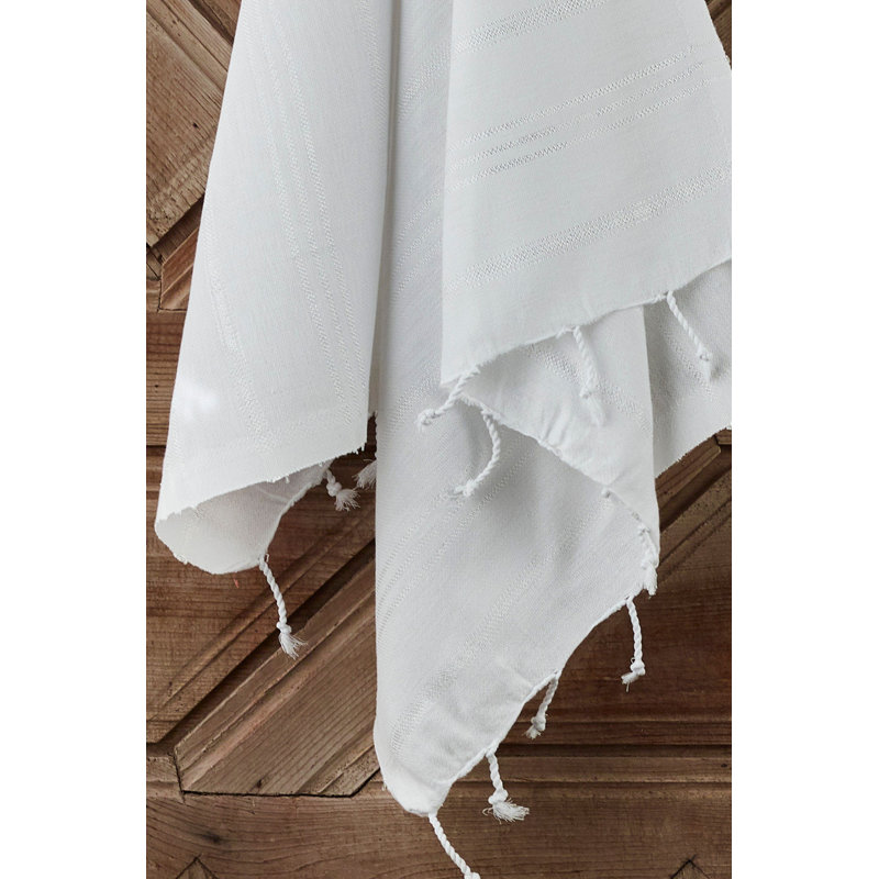 Débarbouillette 100% coton, Blanc