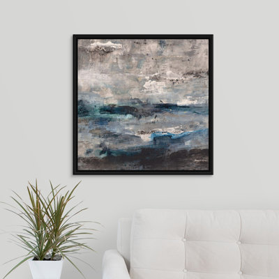 « vibrant vagues », peinture sur toile