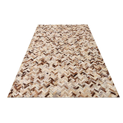 Tapis brun clair Ortega