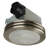 80 CFM Bathroom Fan with LED Light Round Ceiling Exhaust Ventilation Fan-87219158