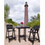 Chaise de bar POLYWOOD Nautical-833336