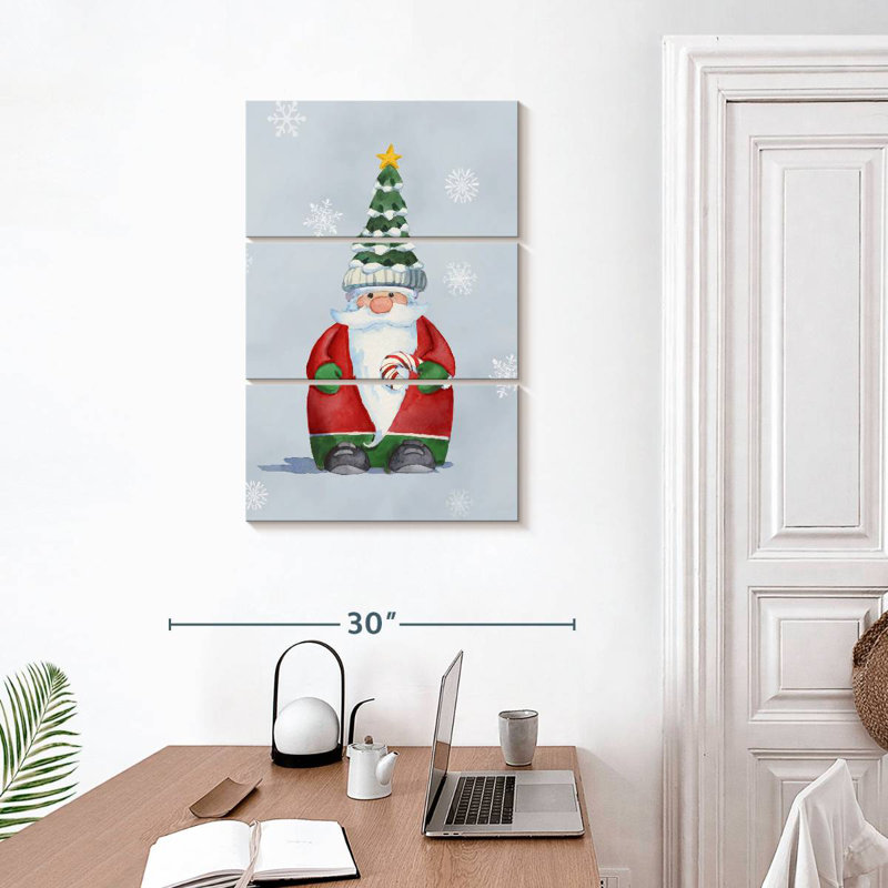 Gnome de Noël Lelend I, H 32 po x l 20 po