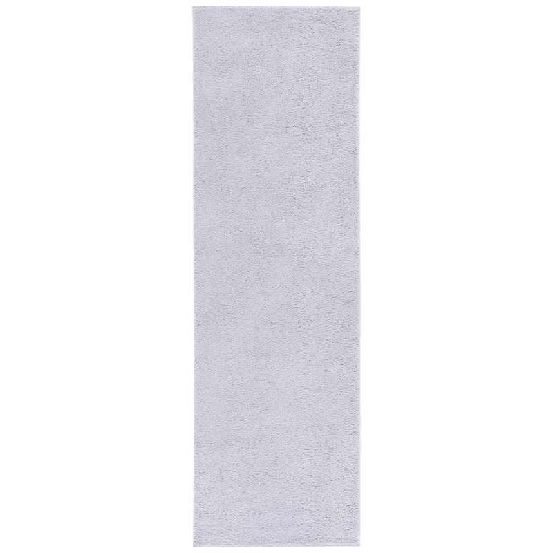Boucle 100 Performance Machine Washable Solid Color Rug, Runner 2'6" x 8'