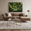 «Botanical Bay Leaves», art mural sur toile verte-828343687