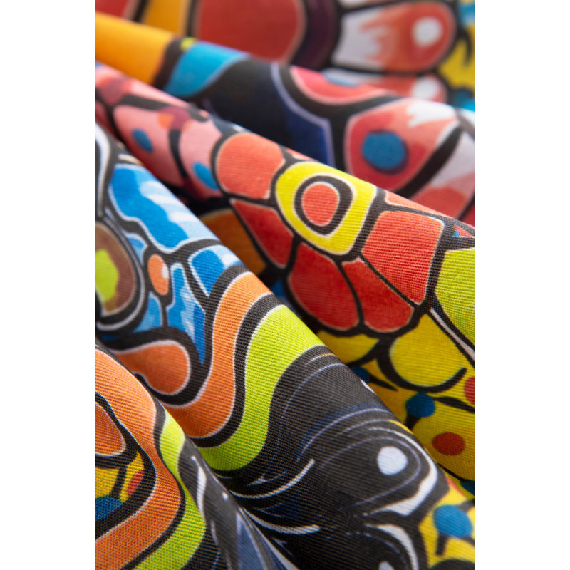 Excelsa table runner Acapulco cotton 45x140 cm multicolor