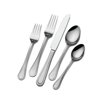 Pfaltzgraff Basics Rockport 20-piece Stainless Steel Flatware Set, Service For 4