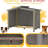43" Outdoor Wooden Dog House with Removable Floor and Asphalt Roof-2066858615