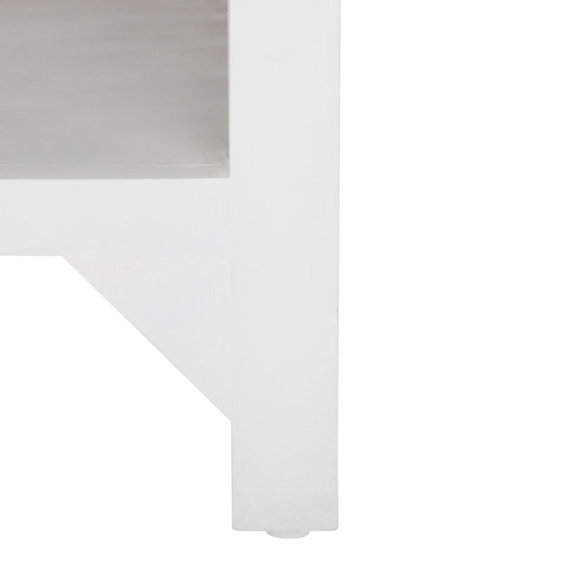Nyah Coffee Table, White