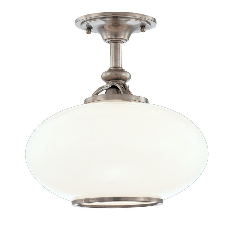 Canton Glass Semi Flush Mount