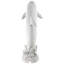 Statue de dauphin tropical sautant