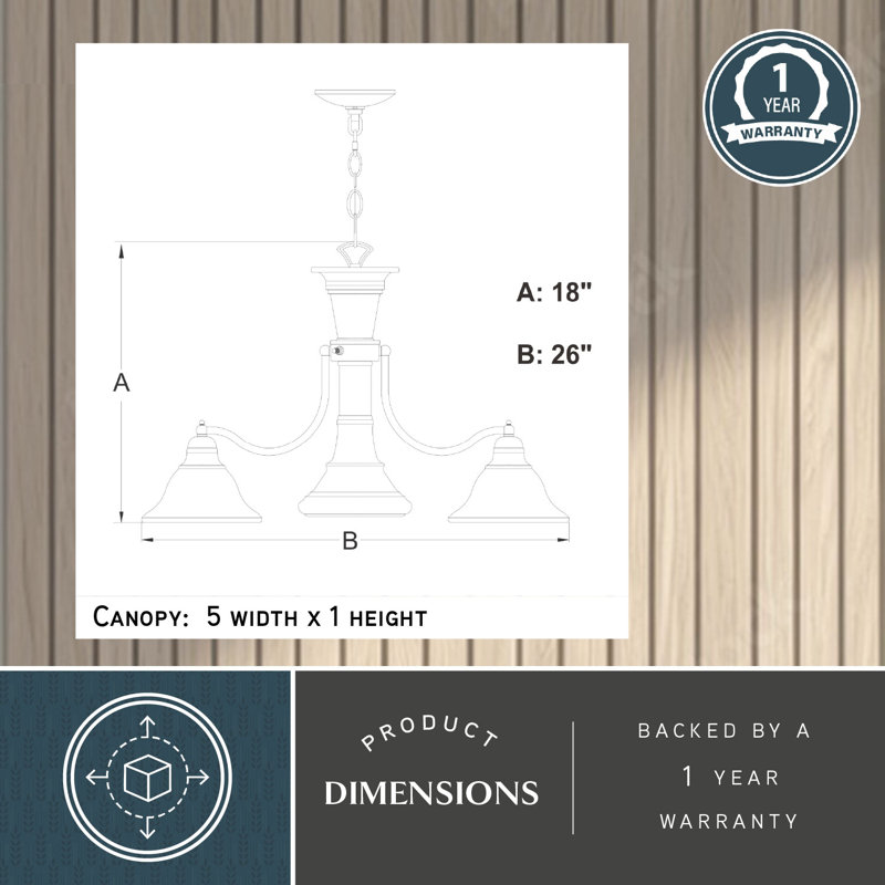 Moyer 7 - Light Steel Dimmable Classic / Traditional Chandelier, Brushed Nickel