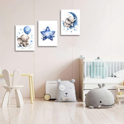3 Piece Wrapped Canvas Print