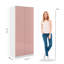 Sydnea 2 Door Wardrobe-1808490932