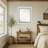 Ellie Non-Beveled Framed Wall Mirror-120328080-120328078