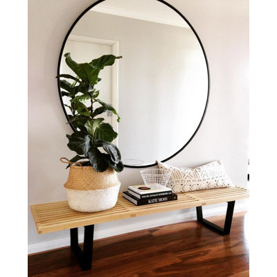 Metal Round Mirror