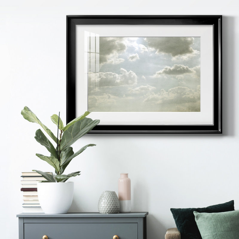 «Sky Scrapers III», reproduction encadrée de qualité supérieure - prête à être accrochée, H 22,5 po x l 30,5 po x P 1 po