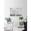 « mer mousse vista diptych », ensemble de 2 reproductions sur toiles-29544549