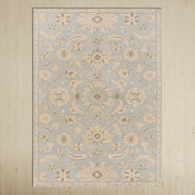 Arden Beige Hand-Tufted Wool Oriental Rug