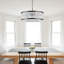 Lustre tambour 6 lumières Volkhart