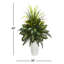 48'' Faux Fern Plant in Ceramic Planter