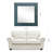 Torbert Square Leather Mirror-807176822