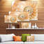 «Brown Nautilus Shell», impression sur toile tendue-18434829
