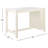 Modern Fiennes Dining Table –Contemporary Dining Table with Clean Lines & Birch Veneer for Any Décor