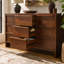 Buffet Rundelle Mid-Century moderne avec 2 portes et 3 tiroirs-133672519