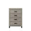 Commode à finition gris clair Mari