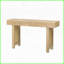 Table basse en rotin de bois naturel avec rangement, peu encombrante pour le salon et amp; Hall d'entrée, assemblage facile en 20 minutes-168637340
