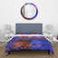 Red Sail Ship On Purple Sunset - Ensemble de housse de couette nautique et côtier - Polyester en microfibre-66390997