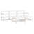 Coussin gris / cadre blanc est en rupture de stock
