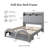 Bed Frame with Storage Drawers Pockets and Galaxy Star Projector Upholstered Wingback Headboard-1992529693-1992529691
