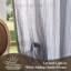 Paire de rideaux transparents avec œillets Slub-129468531-129468534