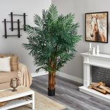 84'' Faux Palm Tree in Pot