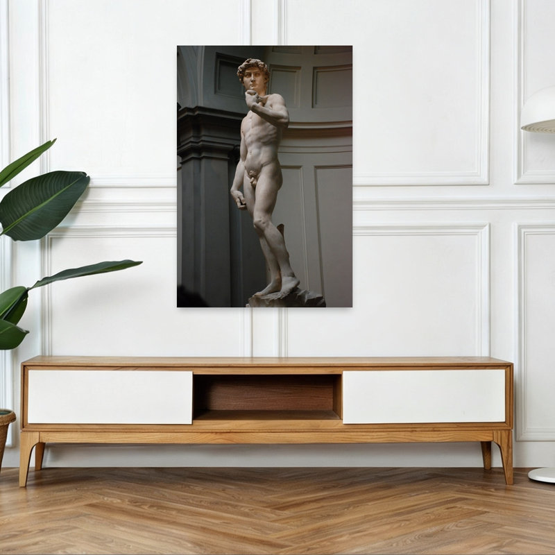 Reproduction d'art David, H 48 po x l 32 po