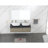 Modern White Bathroom Sink 24"X14" Oval - Above Counter Installation To Fade And Impact Smooth Vessel Setup Hygienic Scratching Fading Delicate-455829890