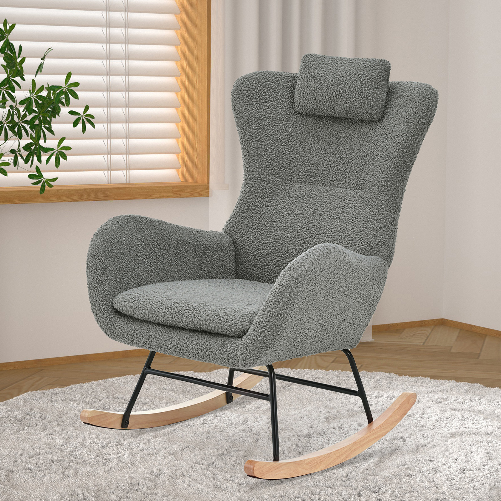 Wide rocking hotsell chair nursery